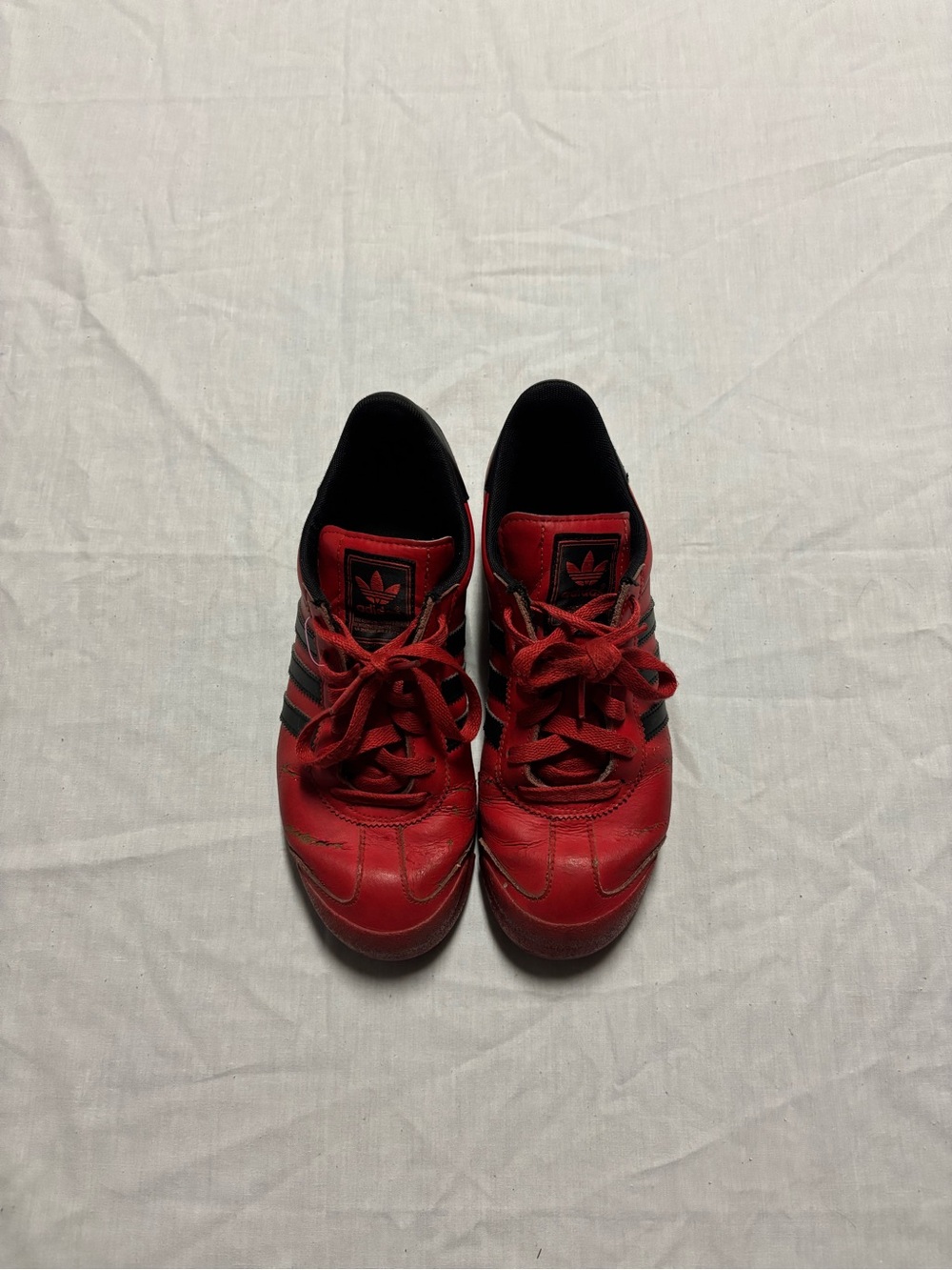 Adidas Red and Black Samoas